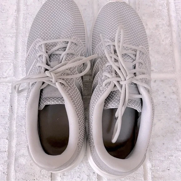 Adidas Cloudfoam QT Racer in Light Granite - Picture 5 of 13